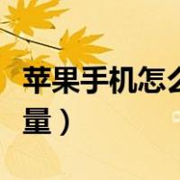 苹果手机怎么开流量数据（苹果手机怎么开流量）