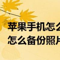 苹果手机怎么备份照片到百度网盘（苹果手机怎么备份照片）