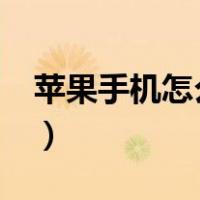 苹果手机怎么看网速?（苹果手机怎么看网速）