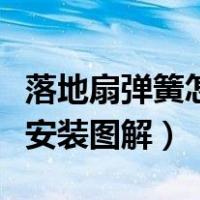 落地扇弹簧怎么安装图解法（落地扇弹簧怎么安装图解）