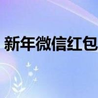 新年微信红包最多能发多少（新年微信红包）
