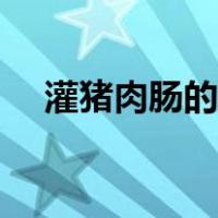灌猪肉肠的配方大全（灌猪肉肠的配方）