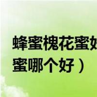 蜂蜜槐花蜜好还是百花蜜好呢（槐花蜜和枣花蜜哪个好）