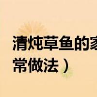 清炖草鱼的家常做法简单好吃（清炖草鱼的家常做法）