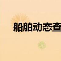 船舶动态查询app（手机船舶动态查询）