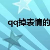 qq掉表情的词汇（qq掉表情的指令大全）