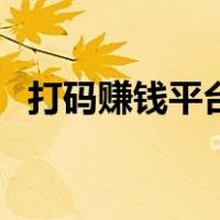 打码赚钱平台正规有哪些（打码兼职平台）