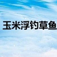 玉米浮钓草鱼钓几米深（玉米浮钓草鱼技巧）