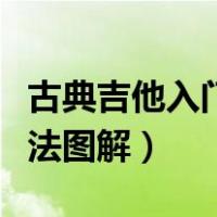 古典吉他入门教学视频教程（古典吉他入门指法图解）