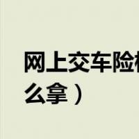 网上交车险标志还贴吗?（网上买车险标志怎么拿）