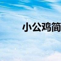 小公鸡简笔画彩色（小公鸡简笔画）