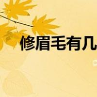 修眉毛有几种方法（修眉毛的步骤图片）