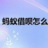 蚂蚁借呗怎么提升额度（借呗怎么提升额度）
