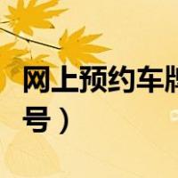 网上预约车牌号不想要怎么办（网上预约车牌号）