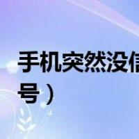 手机突然没信号无服务怎么办（手机突然没信号）
