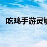 吃鸡手游灵敏度分享码（吃鸡手游灵敏度）