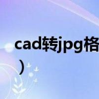 cad转jpg格式怎么设置黑白（cad转jpg格式）