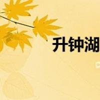 升钟湖钓鱼大赛（升钟湖钓鱼）