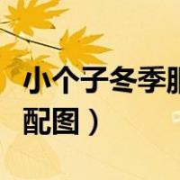 小个子冬季服装搭配图片（小个子冬季穿衣搭配图）