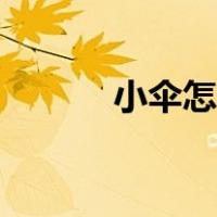 小伞怎么折简单又漂亮（小伞）