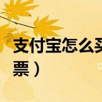 支付宝怎么买彩票详细步骤（支付宝怎么买彩票）