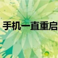 手机一直重启循环开机关机（手机一直重启）