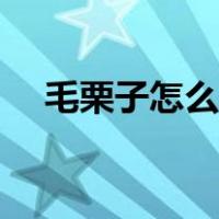 毛栗子怎么去皮最快（毛栗子怎么去皮）