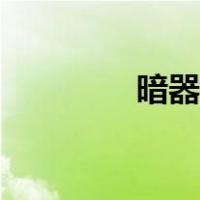 暗器制作图纸（暗器制作）