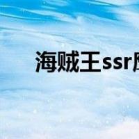 海贼王ssr鹰眼加点（海贼王鹰眼加点）