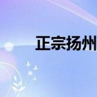 正宗扬州狮子头做法（狮子头做法）