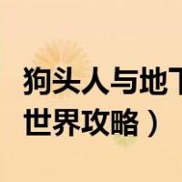 狗头人与地下世界攻略德鲁伊（狗头人与地下世界攻略）