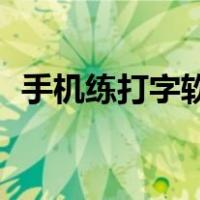 手机练打字软件26键（电脑盲打技巧口诀）