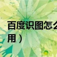 百度识图怎么用找到网址入口（百度识图怎么用）
