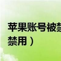 苹果账号被禁用没有重设怎么办（苹果账号被禁用）