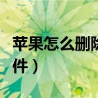 苹果怎么删除软件购买记录（苹果怎么删除软件）