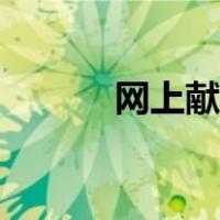 网上献花活动入口（网上献花）