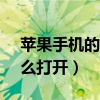 苹果手机的siri怎么用语音召唤（苹果siri怎么打开）