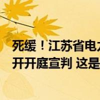 死缓！江苏省电力公司原总经理费圣英贪污、受贿案一审公开开庭宣判 这是什么情况？