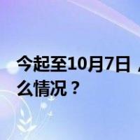 今起至10月7日，上海这些路段将时段性交通管制！ 这是什么情况？