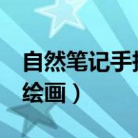 自然笔记手抄报 绘画动物（自然笔记手抄报 绘画）