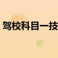 驾校科目一技巧口诀图片（驾校科目一技巧）