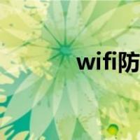 wifi防蹭网下载（wifi防蹭网）