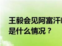 王毅会见阿富汗临时政府代理外长穆塔基 这是什么情况？