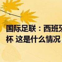 国际足联：西班牙、葡萄牙和摩洛哥将联合举办2030年世界杯 这是什么情况？