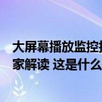 大屏幕播放监控拍下的不雅画面，监控视频应如何管理？专家解读 这是什么情况？