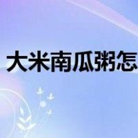 大米南瓜粥怎么做好吃（南瓜粥怎么做好吃）