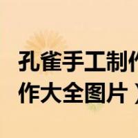 孔雀手工制作大全图片视频教程（孔雀手工制作大全图片）