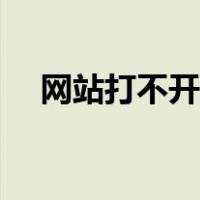网站打不开用什么浏览器（网站打不开）