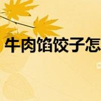 牛肉馅饺子怎么调馅配什么菜（牛肉馅饺子）