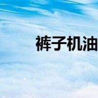 裤子机油怎么洗掉（机油怎么洗掉）